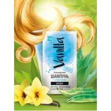 Бессульфатный шампунь «VANILLA» в пакетике с соком агавы для жирных волос