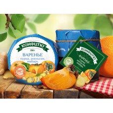 Варенье из хурмы с апельсином и имбирем