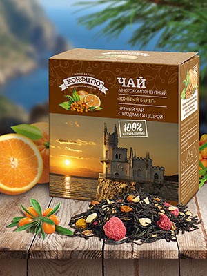 Чай «Южный берег» (на основе черного чая)