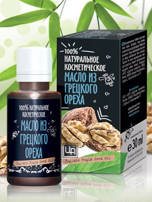 Косметическое масло из грецкого ореха