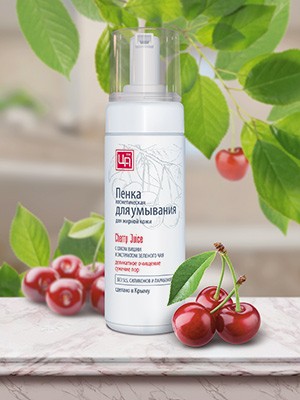 Пенка для умывания «Cherry Juice» для жирной кожи