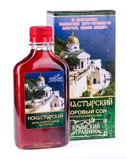 Бальзам безалкогольный «Монастырский (Здоровый сон)»