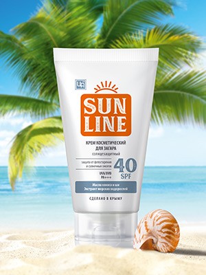 Крем «Sunline» солнцезащитный SPF 40 /05.26