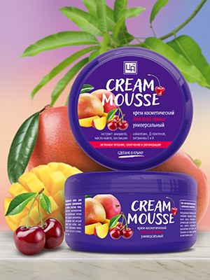 Крем косметический «Cream Mousse» универсальный для всей семьи