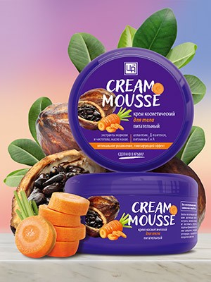 Крем косметический «Cream Mousse» питательный для тела