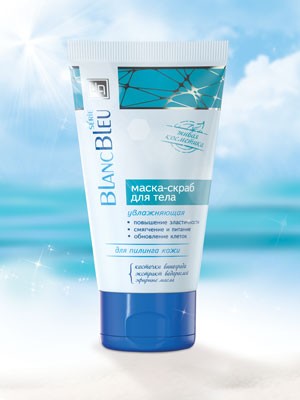 Маска-скраб для тела Blanc Bleu