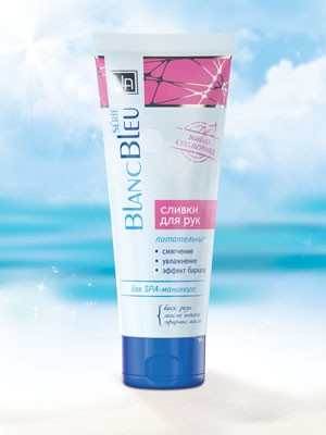 Сливки для ухода за кожей рук «Blanc Bleu» /04.26