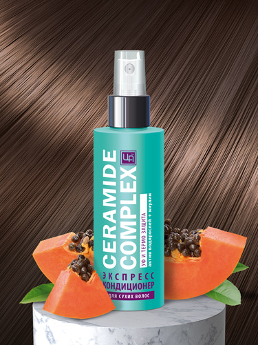 Экспресс-кондиционер «Ceramide Complex» несмываемый для сухих волос 