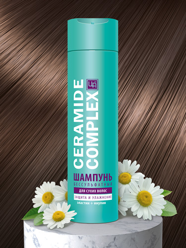Шампунь бессульфатный «Ceramide Complex» для сухих волос 