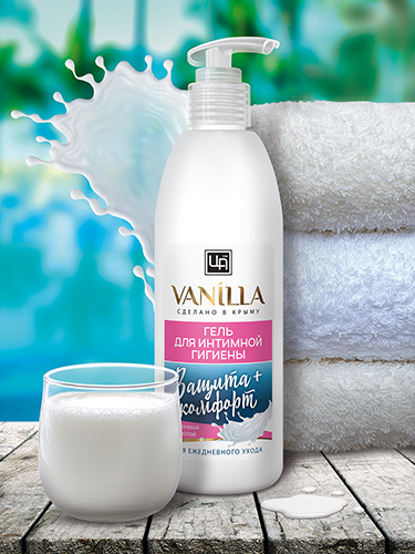 Гель для интимной гигиены «VANILLA» с молочной кислотой