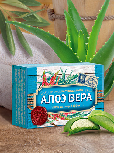 Натуральное мыло «Алоэ Вера»