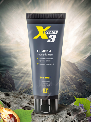 Сливки после бритья «X-stream» /04.26