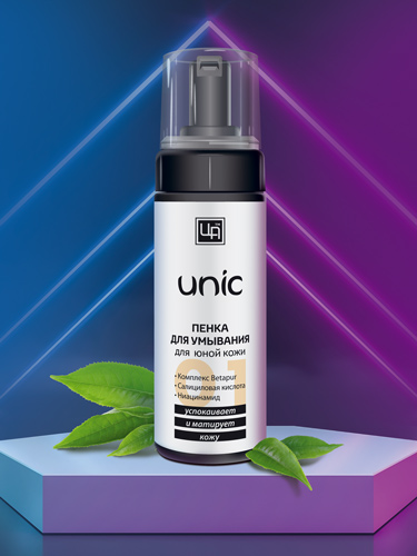 Пенка для умывания Unic для юной кожи