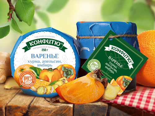 Варенье из хурмы с апельсином и имбирем