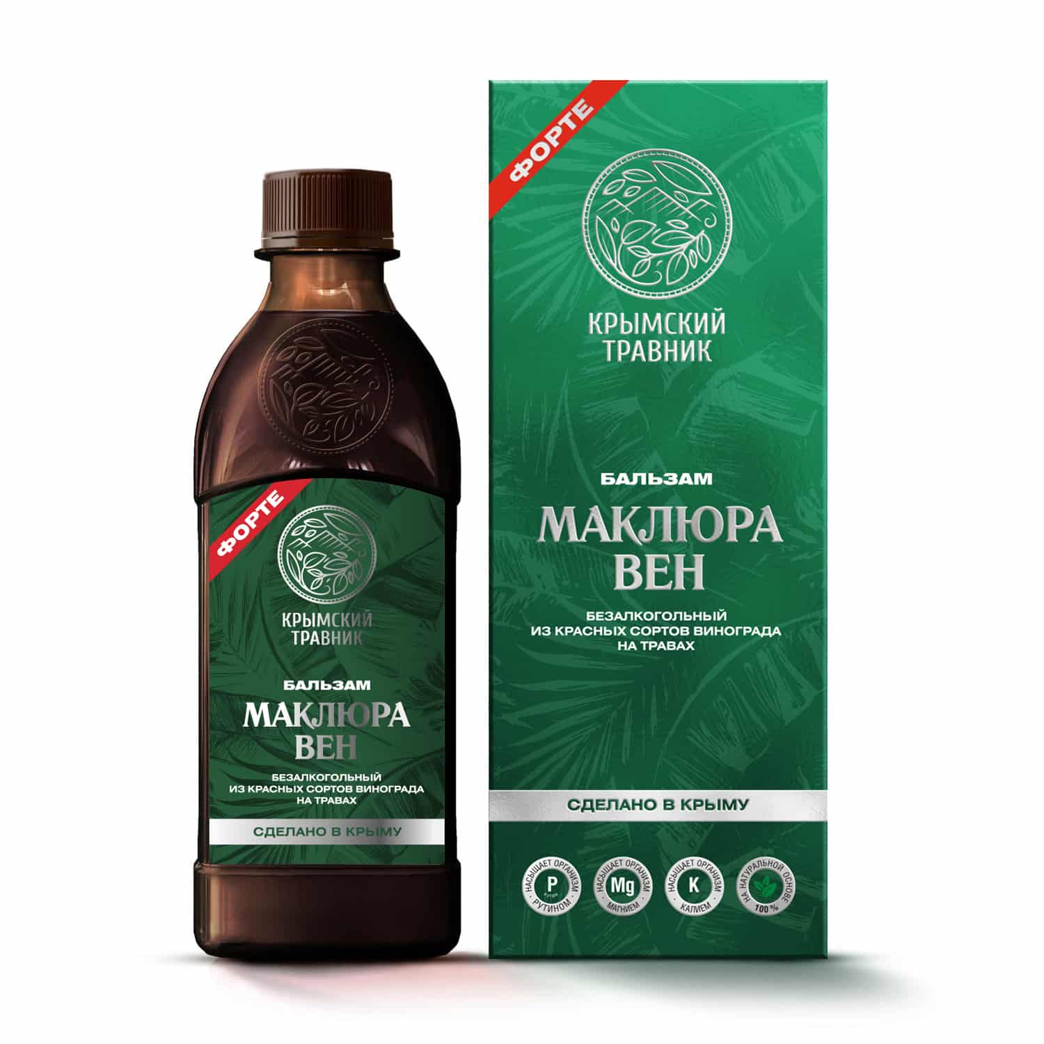 МАКЛЮРА ВЕН Бальзам безалкогольный на травах из красных сортов винограда