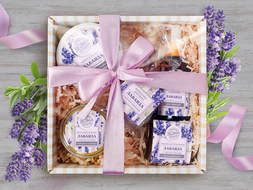 Набор натуральной косметики Beauty Box «Лаванда»
