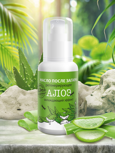 Масло после загара «Алоэ»