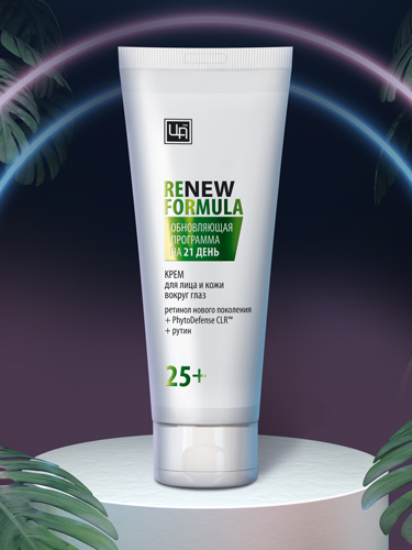 Крем для лица и кожи вокруг глаз «Renew Formula» 25+