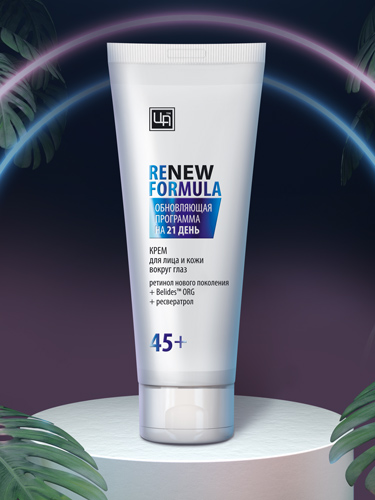Крем для лица и кожи вокруг глаз «Renew Formula» 45+ 